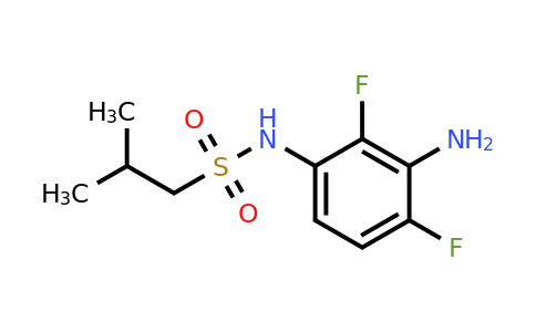 CAS 1269421-10-4 | N-(3-Amino-2,4-difluorophenyl)-2-methylpropane-1-sulfonamide