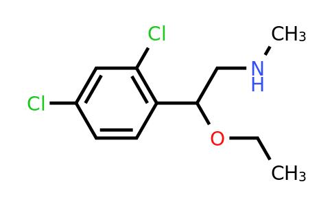 CAS 1269527-38-9 | 2-(2,4-Dichlorophenyl)-2-ethoxy-N-methylethanamine