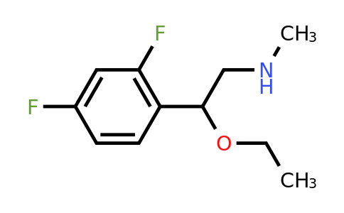 CAS 1269534-82-8 | 2-(2,4-Difluorophenyl)-2-ethoxy-N-methylethanamine