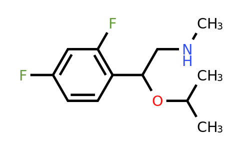 CAS 1269534-90-8 | 2-(2,4-Difluorophenyl)-2-isopropoxy-N-methylethanamine