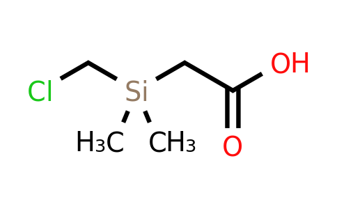 CAS 1269600-97-6 | 2-((Chloromethyl)dimethylsilyl)acetic acid