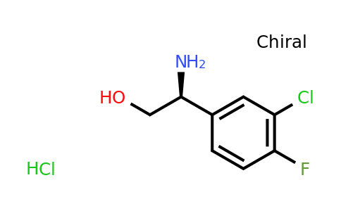 CAS 1269652-47-2 | (S)-2-Amino-2-(3-chloro-4-fluorophenyl)ethanol hydrochloride