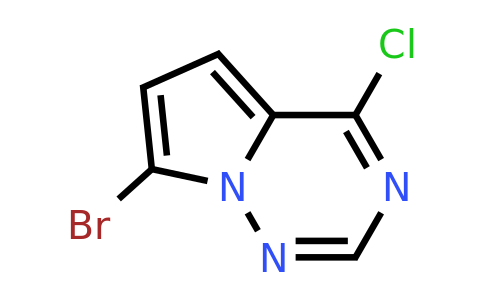 CAS 1269667-51-7 | 7-bromo-4-chloropyrrolo[2,1-f][1,2,4]triazine