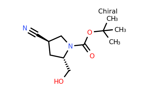 CAS 1269755-22-7 | (2S,4R)-tert-Butyl 4-cyano-(2-hydroxymethyl)pyrrolidine-1-carboxylate