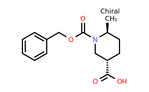 CAS 1269755-56-7 | trans-1-[(benzyloxy)carbonyl]-6-methylpiperidine-3-carboxylic acid