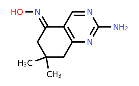 CAS 126993-23-5 | 5-(Hydroxyimino)-7,7-dimethyl-5,6,7,8-tetrahydroquinazolin-2-amine