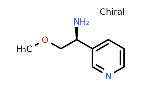CAS 1269957-51-8 | (S)-2-methoxy-1-(pyridin-3-yl)ethanamine