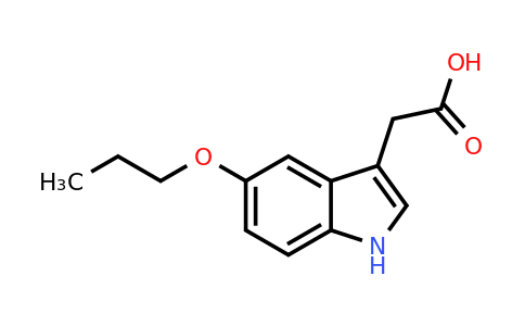 CAS 1270002-51-1 | 2-(5-propoxy-1H-indol-3-yl)acetic acid