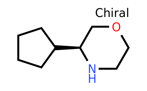 CAS 1270006-27-3 | (S)-3-Cyclopentylmorpholine