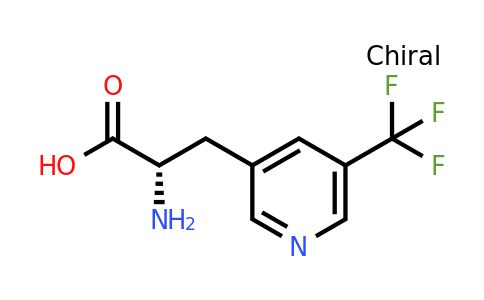 CAS 1270007-05-0 | (2S)-2-amino-3-[5-(trifluoromethyl)-3-pyridyl]propanoic acid