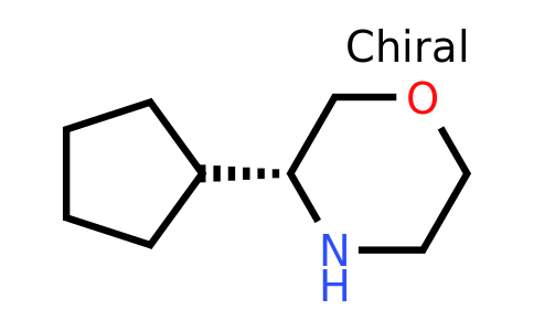 CAS 1270034-44-0 | (R)-3-Cyclopentylmorpholine