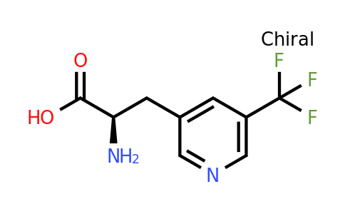 CAS 1270086-01-5 | (2R)-2-amino-3-[5-(trifluoromethyl)-3-pyridyl]propanoic acid