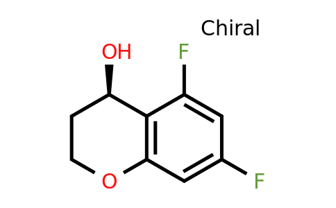CAS 1270294-05-7 | (4R)-5,7-difluoro-3,4-dihydro-2H-1-benzopyran-4-ol