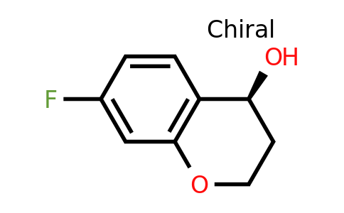 CAS 1270301-83-1 | (4S)-7-fluoro-3,4-dihydro-2H-1-benzopyran-4-ol