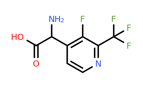 CAS 1270319-55-5 | 2-amino-2-[3-fluoro-2-(trifluoromethyl)-4-pyridyl]acetic acid