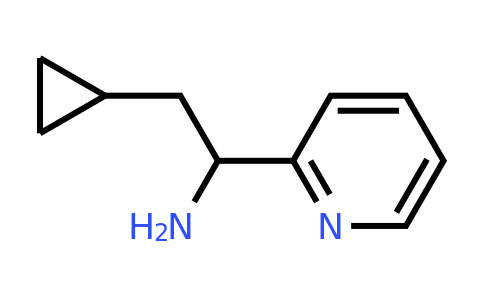 CAS 1270372-29-6 | 2-cyclopropyl-1-(pyridin-2-yl)ethan-1-amine