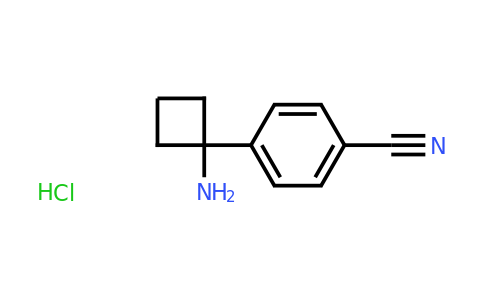 CAS 1270384-55-8 | 4-(1-aminocyclobutyl)benzonitrile hydrochloride