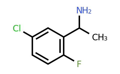 CAS 1270391-53-1 | 1-(5-Chloro-2-fluorophenyl)ethanamine