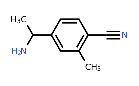 CAS 1270420-24-0 | 4-(1-aminoethyl)-2-methylbenzonitrile