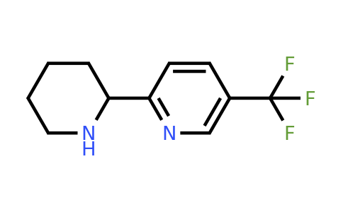 CAS 1270471-09-4 | 2-(Piperidin-2-yl)-5-(trifluoromethyl)pyridine