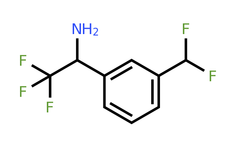 CAS 1270481-94-1 | 1-[3-(difluoromethyl)phenyl]-2,2,2-trifluoroethan-1-amine
