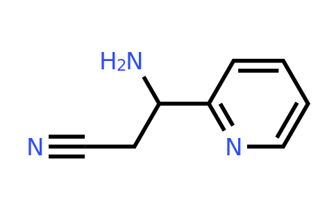 CAS 1270489-77-4 | 3-Amino-3-(pyridin-2-yl)propanenitrile