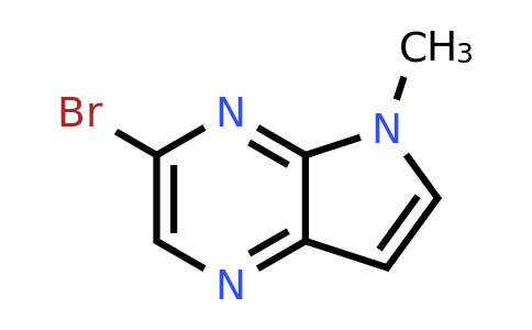 CAS 1270496-91-7 | 3-bromo-5-methyl-5H-pyrrolo[2,3-b]pyrazine