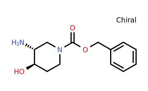 CAS 1270497-22-7 | benzyl (3r,4r)-3-amino-4-hydroxypiperidine-1-carboxylate
