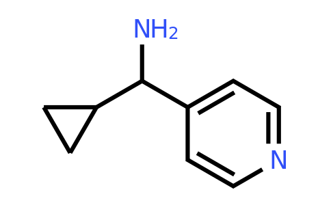 CAS 1270506-12-1 | 1-Cyclopropyl-1-(4-pyridyl)methylamine