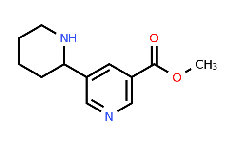 CAS 1270517-08-2 | Methyl 5-(piperidin-2-yl)nicotinate