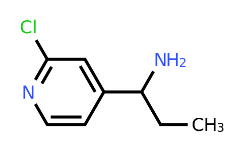 CAS 1270519-68-0 | 1-(2-Chloro-pyridin-4-yl)-propylamine