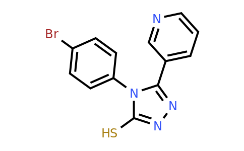 CAS 127055-61-2 | 4-(4-bromophenyl)-5-(pyridin-3-yl)-4H-1,2,4-triazole-3-thiol