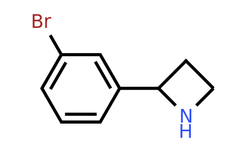 CAS 1270556-17-6 | 2-(3-bromophenyl)azetidine