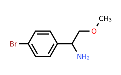 CAS 1270557-79-3 | 1-(4-Bromophenyl)-2-methoxyethanamine