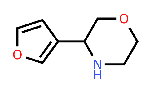 CAS 1270581-58-2 | 3-(Furan-3-yl)morpholine