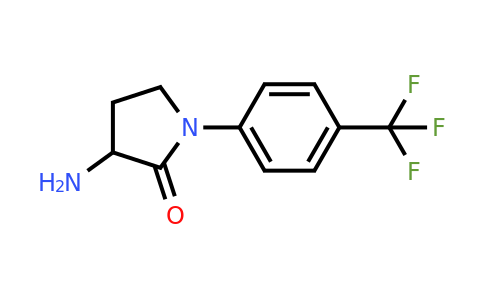 CAS 1270609-80-7 | 3-Amino-1-[4-(trifluoromethyl)phenyl]pyrrolidin-2-one