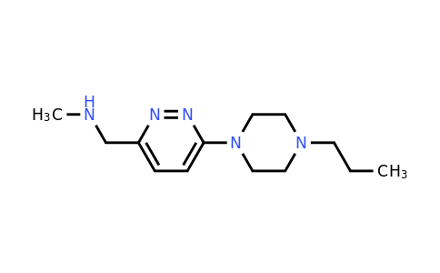 CAS 1270720-30-3 | methyl({[6-(4-propylpiperazin-1-yl)pyridazin-3-yl]methyl})amine