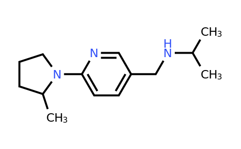 CAS 1270911-03-9 | {[6-(2-methylpyrrolidin-1-yl)pyridin-3-yl]methyl}(propan-2-yl)amine