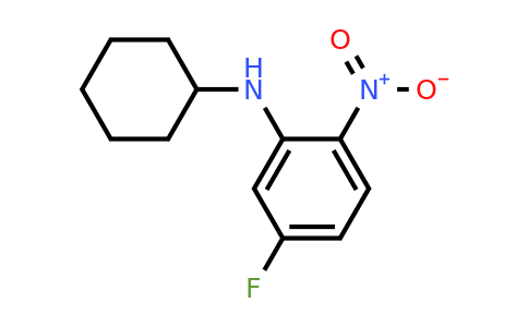 CAS 1270967-29-7 | N-Cyclohexyl-5-fluoro-2-nitroaniline