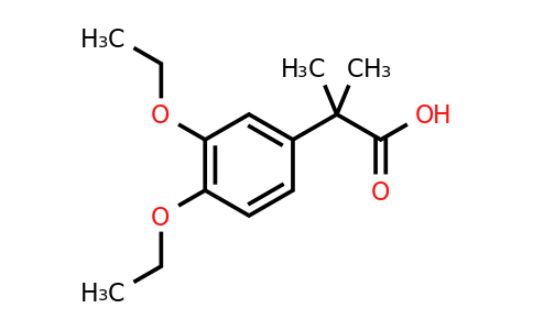 CAS 1271063-42-3 | 2-(3,4-diethoxyphenyl)-2-methylpropanoic acid