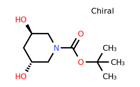 CAS 1271240-62-0 | tert-butyl (3R,5R)-3,5-dihydroxypiperidine-1-carboxylate