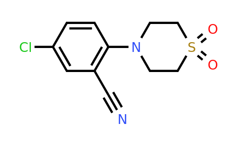 CAS 1271453-28-1 | 5-chloro-2-(1,1-dioxo-1lambda6-thiomorpholin-4-yl)benzonitrile
