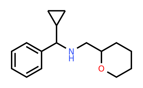 CAS 1271470-22-4 | [cyclopropyl(phenyl)methyl][(oxan-2-yl)methyl]amine
