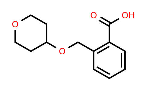 CAS 1271549-80-4 | 2-[(oxan-4-yloxy)methyl]benzoic acid