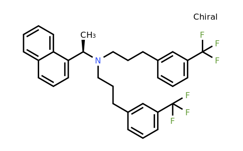 CAS 1271930-15-4 | [(1R)-1-(naphthalen-1-yl)ethyl]bis({3-[3-(trifluoromethyl)phenyl]propyl})amine