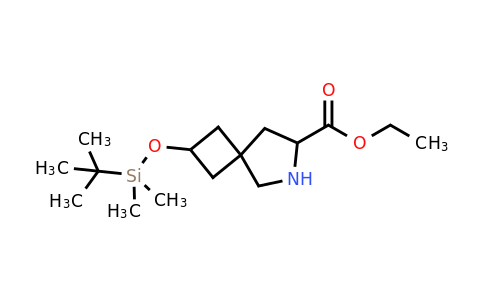 CAS 1272656-60-6 | ethyl 2-[tert-butyl(dimethyl)silyl]oxy-6-azaspiro[3.4]octane-7-carboxylate