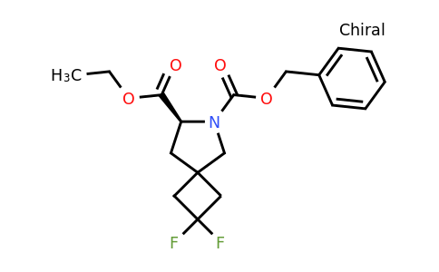 CAS 1272656-70-8 | O6-benzyl O7-ethyl (7S)-2,2-difluoro-6-azaspiro[3.4]octane-6,7-dicarboxylate