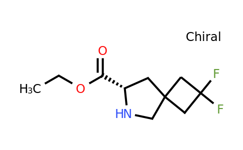 CAS 1272656-72-0 | ethyl (7S)-2,2-difluoro-6-azaspiro[3.4]octane-7-carboxylate