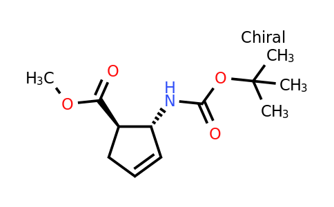 CAS 1272666-21-3 | trans-2-tert-butoxycarbonylamino-cyclopent-3-enecarboxylic acid methyl ester