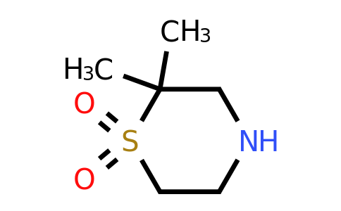 CAS 1272667-24-9 | 2,2-dimethyl-1lambda6-thiomorpholine-1,1-dione
